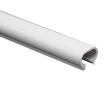 MODULAR SOLUTION D28 CLIP ON PART<BR>PLASTIC D28 CONDUIT